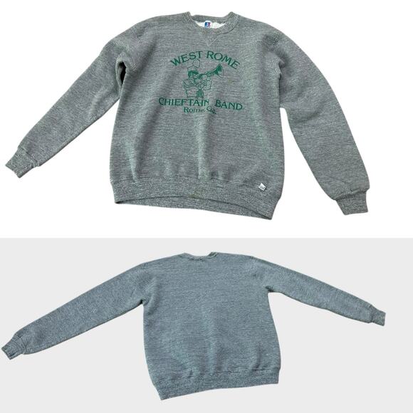 Vintage 80s Russell Athletic School Band Sweatshirt USA / Women’s Medium - - Picture 3 of 4